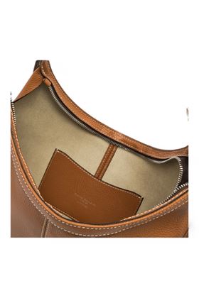 Borsa in pelle colore cuoio. GIANNI CHIARINI | 11320-CARAMELLO